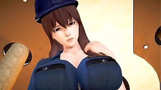 POLICEWOMAN WORKING WITH Be in love with 3D HENTAI 69